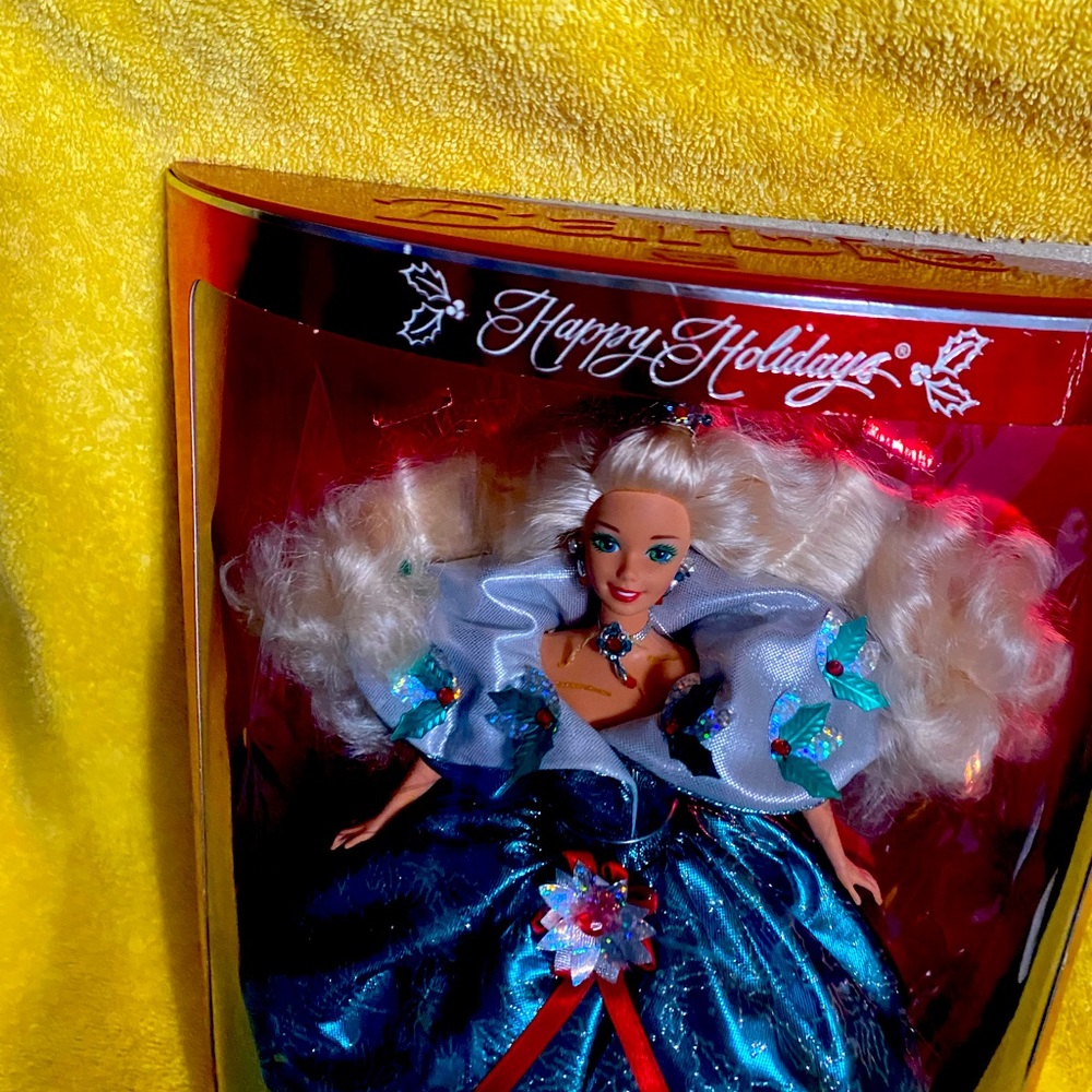 1995 Happy Holidays Barbie in it’s original packaging - Picture 6 of 7